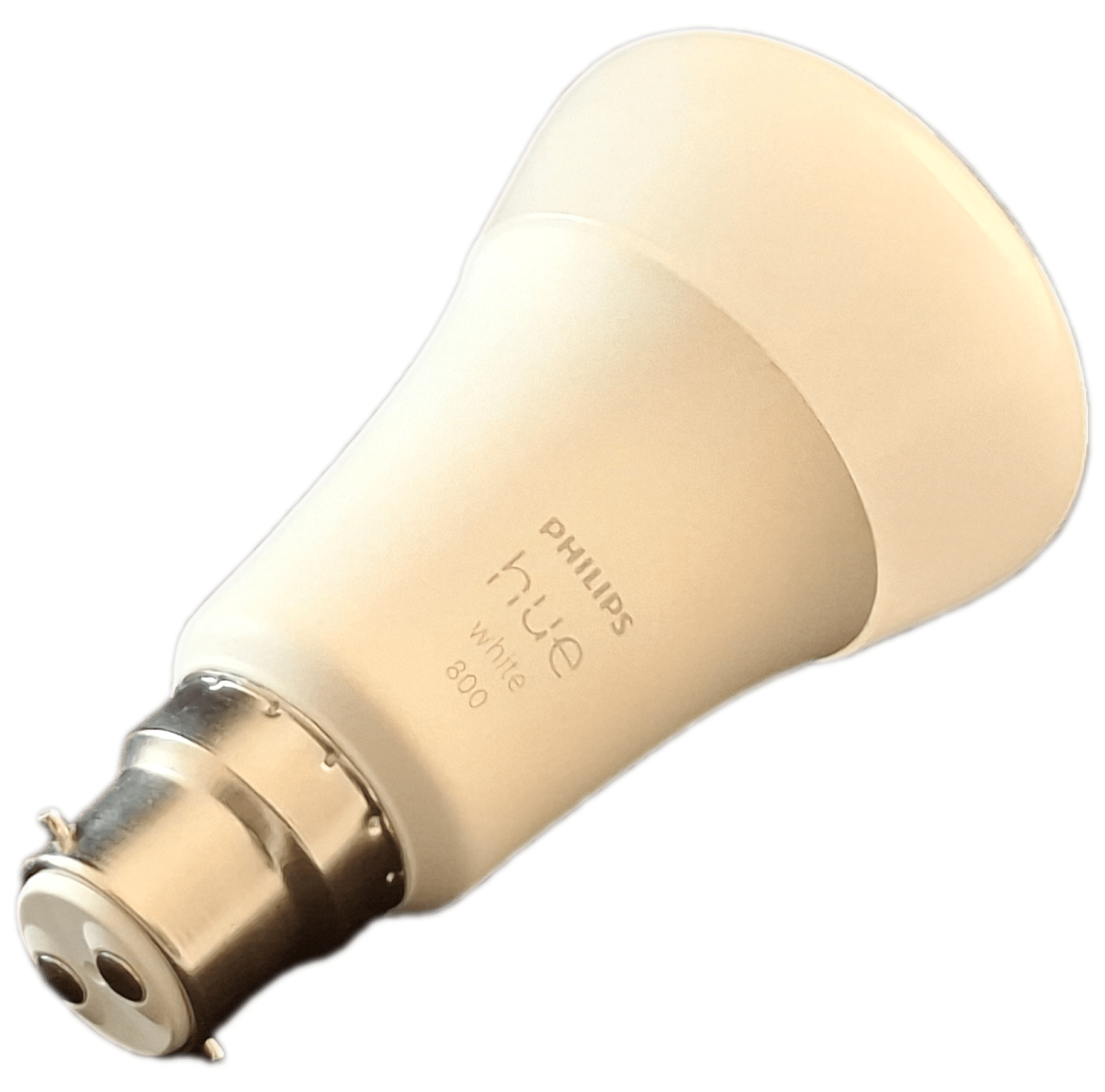Philips Hue smart bulb white 800 side