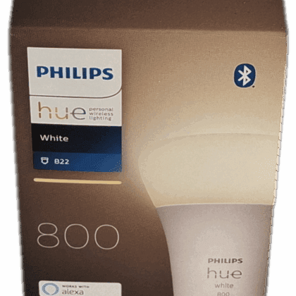 Philips Hue White 800 B22 box front