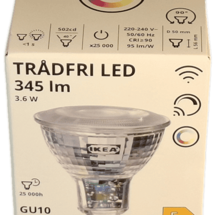 Colour and White Spectrum Smart Bulb LED 345 front
